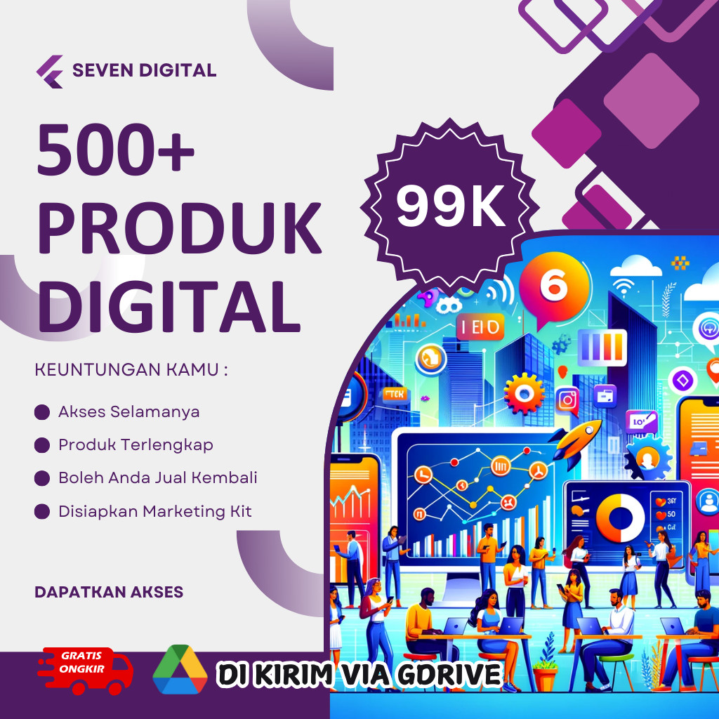 500 Produk Digital-PLR - Hak Jual 100%- Peluang Bisnis