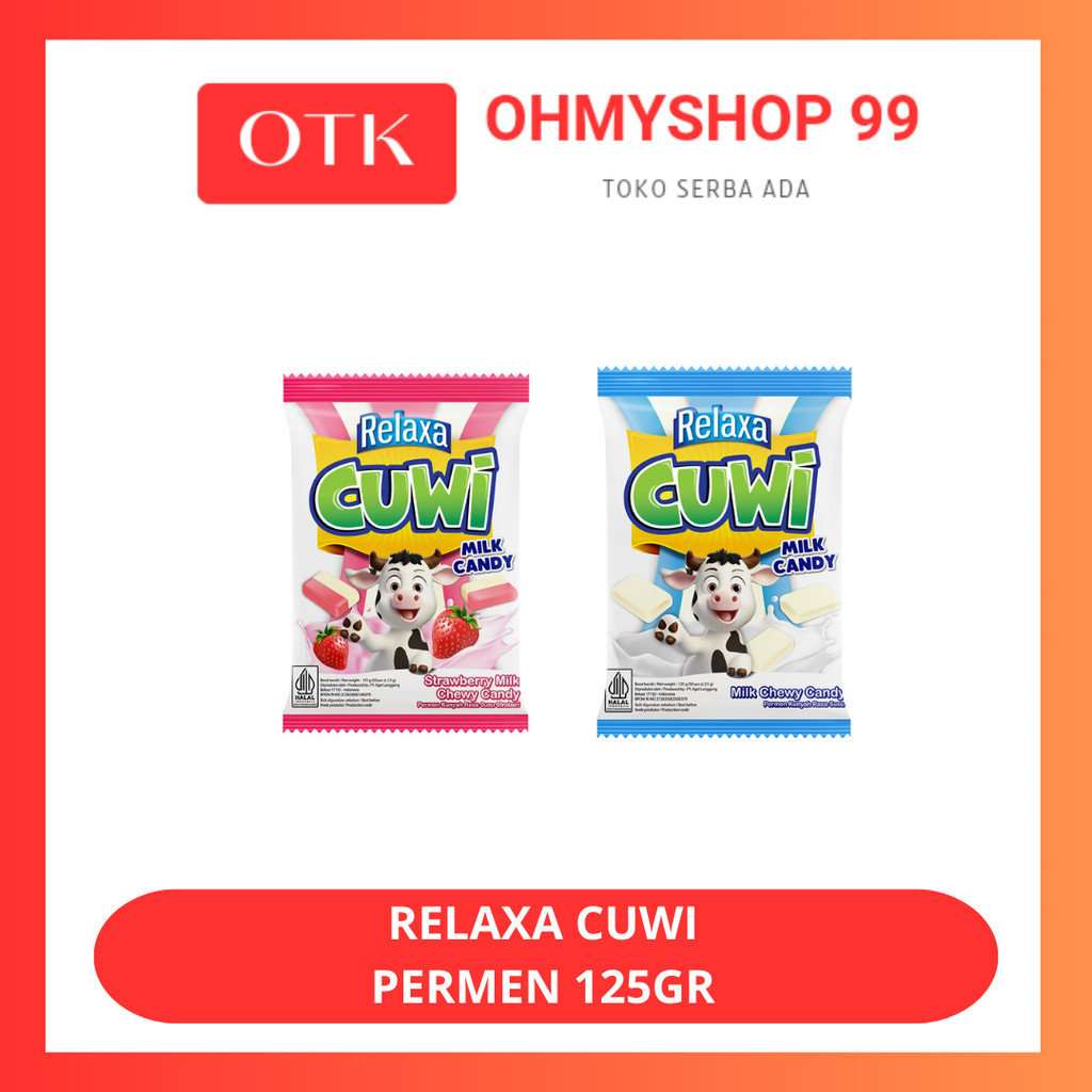 

Relaxa Cuwi Permen Milk Candy 125gr