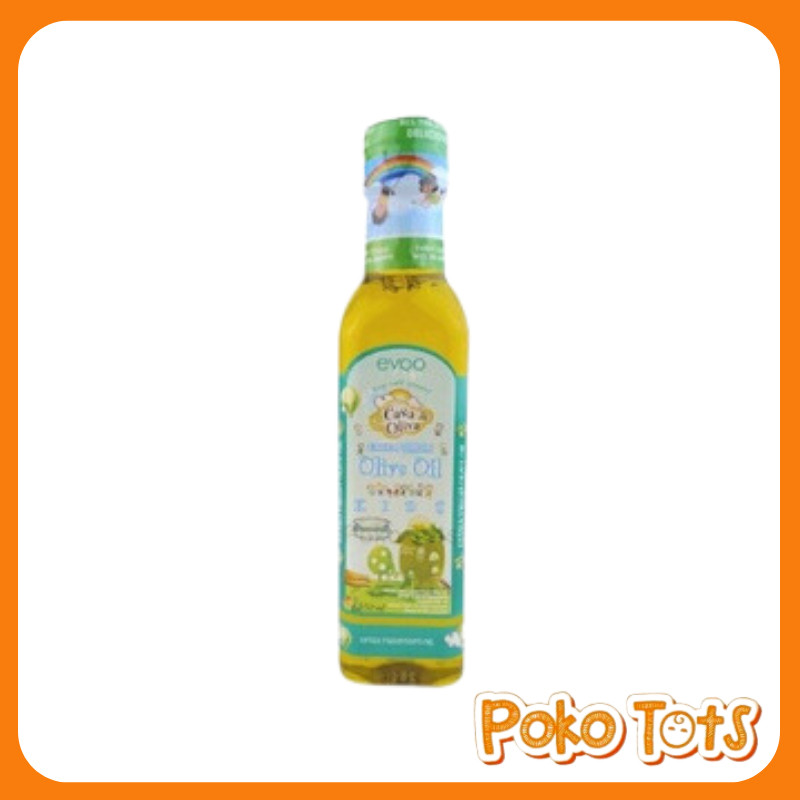 

Extra Virgin Olive Oil For Kids 250ml Minyak Zaitun Untuk Anak-Anak Evoo WHS