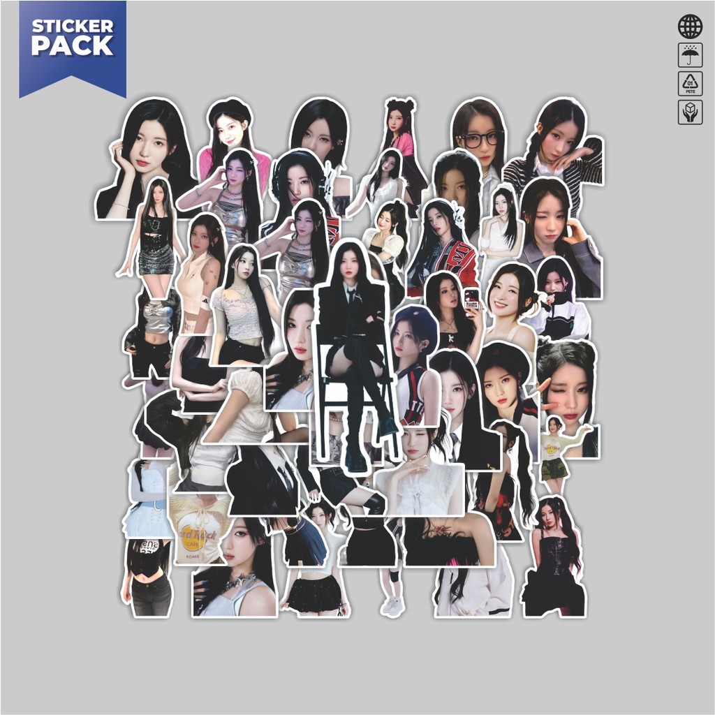 

[100PCS]Stiker Pack Stiker Baby Monster Baemon Asa Aesthetic Vinyl Anti Air Dekorasi Sticker Laptop Buku Journal Koper Helm Casing HP Gitar Helm Skateboard