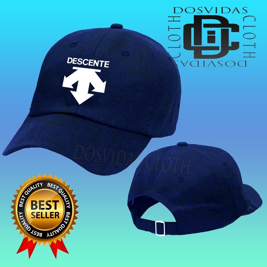 Topi Baseball DESCENTE keren BERKUALITAS  Pria Wanita DESCENTE