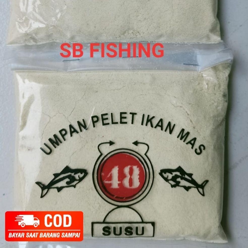 Umpan pelet ikan mas 48 Pelet 48 - umpan ikan mas - umpan pancing ikan mas 48 bervarian