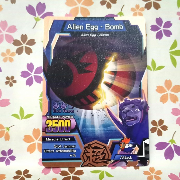 strong animal kaiser bronze miracle alien egg bomb kaiser regulus s3