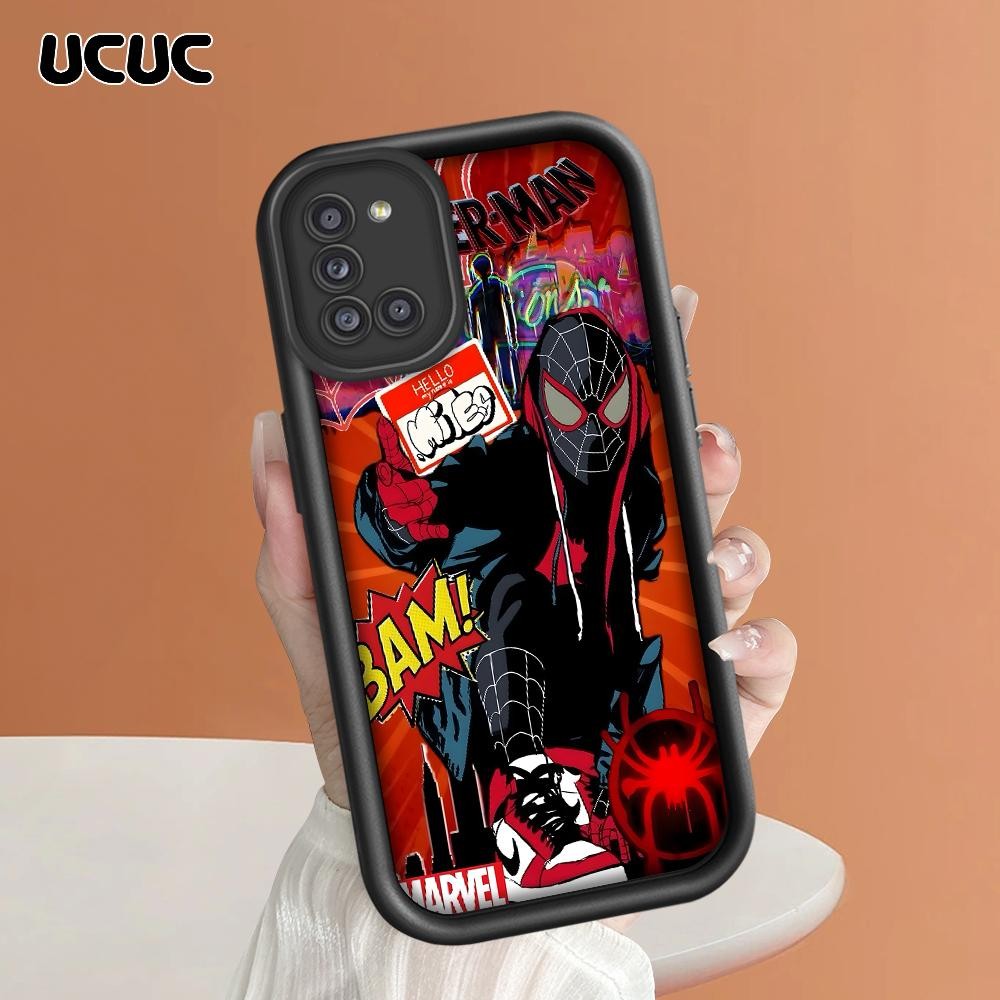 UCUC Compitable With Samsung A31 Untuk Case Casing Hp Softcase Kesing Camera Shockproof Protection R