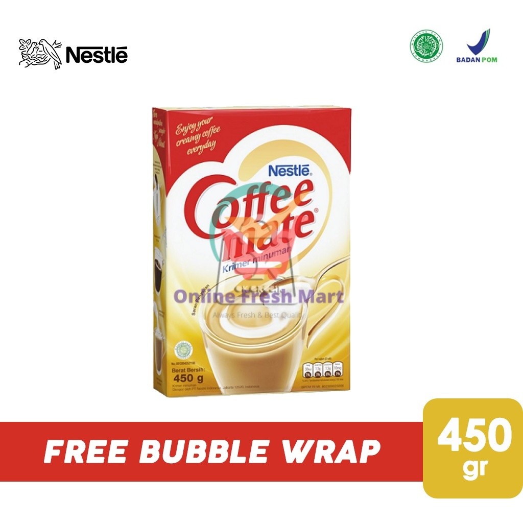 

Coffee Mate Kopi Krimer Box (450 gr) - Online Fresh Mart Denpasar