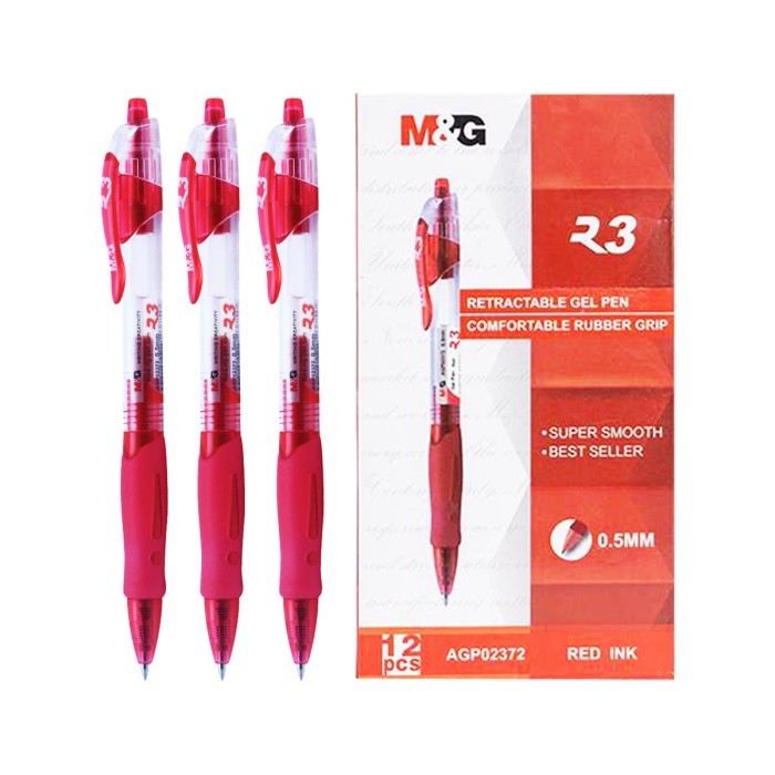 

Ballpoint Cetek Gel M&G AGP02372 Retractable Gel Pen 0.5mm