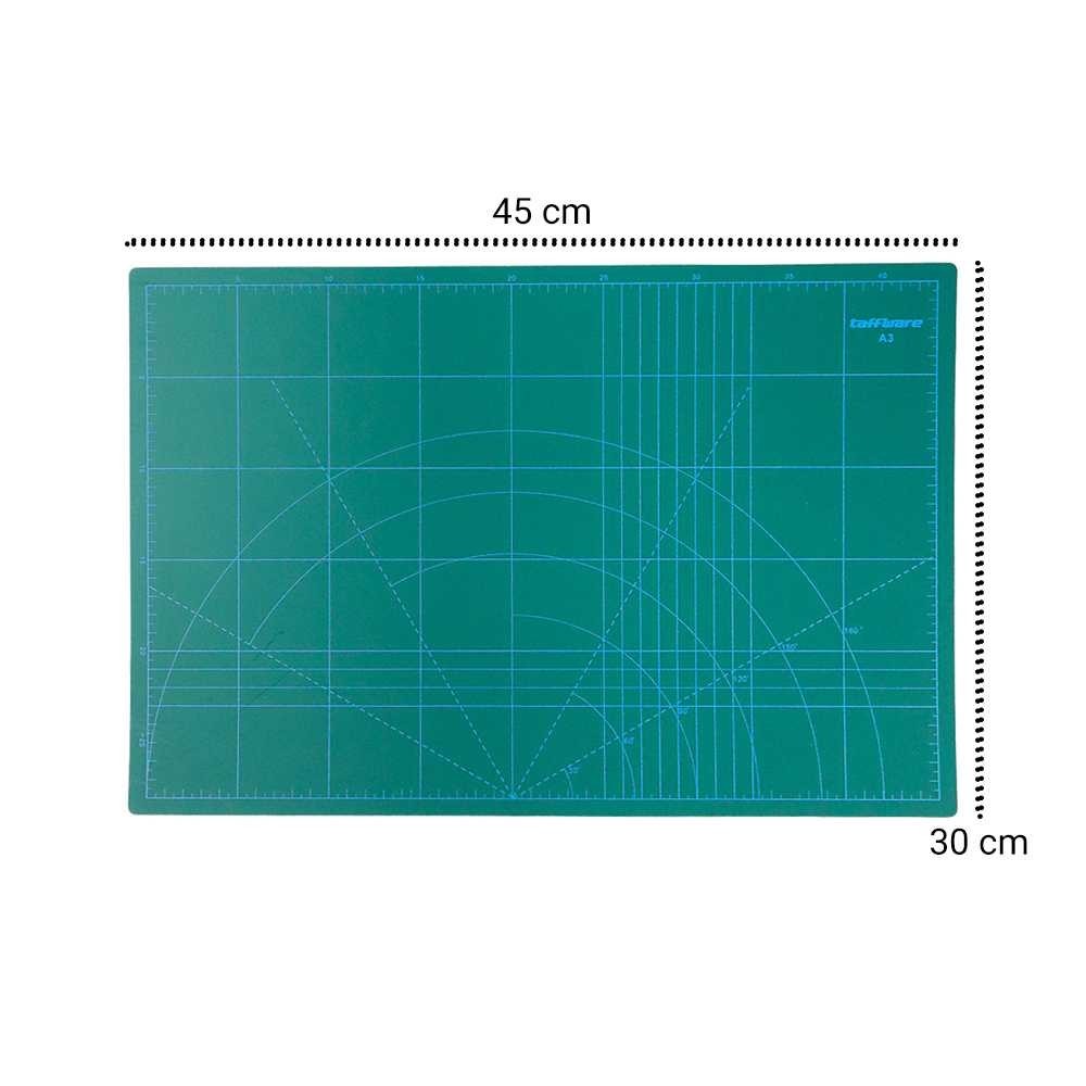 

Alas Potong Kertas Work Cutting Mat Pad A3 45 x 30cm Taffware / Alas Potong Kerja Alas Potong Ukuran A3 Cutting Mat Cutting Pad Board Alat DIY Double Size