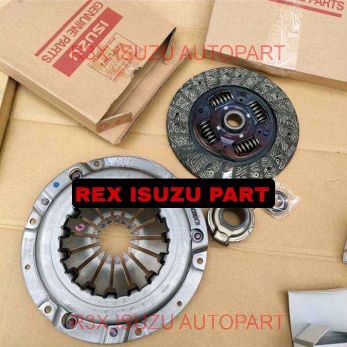 Kampas plat kopling dekrup SET Isuzu panther 2500CC ORI Isuzu  - KAMPAS KOPLING