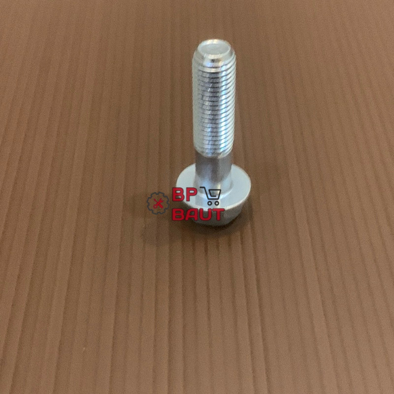BAUT FLANGE BAUT TOPI BAUT GANTUNGAN KNALPOT VARIO/BEAT/SCOPY/SPACY/BAUT KUNCI 14ML BAUT FLANGEBOLT