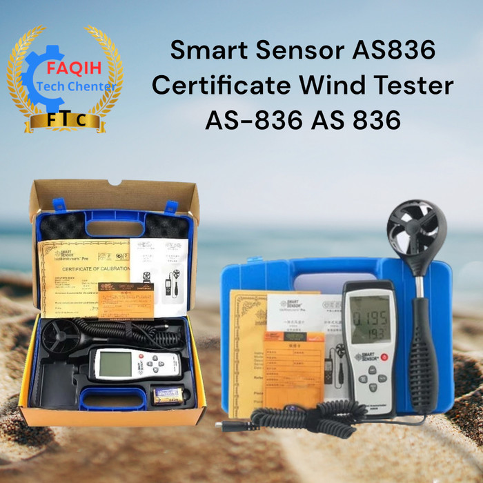 

Anemometer Smart Sensor AS836 Certificate Wind Tester AS-836 AS 836