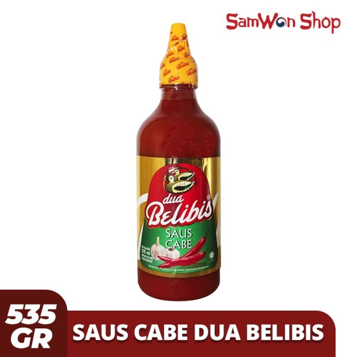 

✨TERLARIS -SAOS CABE BELIBIS BOTOL 535 ML - DUA BELIBIS SAOS SAMBAL ASLI