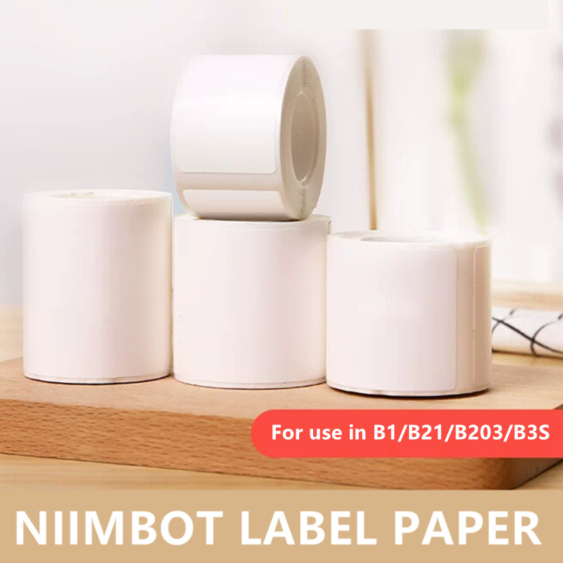 

Auto Adhesive Paper Thermal Sticker Label Paper for use B21 B3S B1 B203 Label Printer Name-card Stationary Marking Label