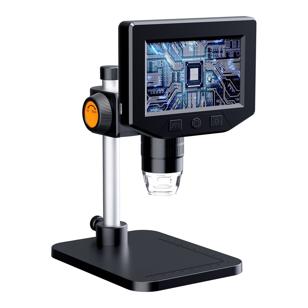 1000X Error Coin Microscope With 4.3" LCD USB Digital Microscope 1080P Video Measurement Analysis In
