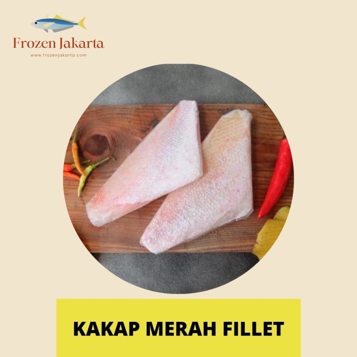 

Kakap Merah Fillet 1 KG Premium Fresh Kwan Frozen