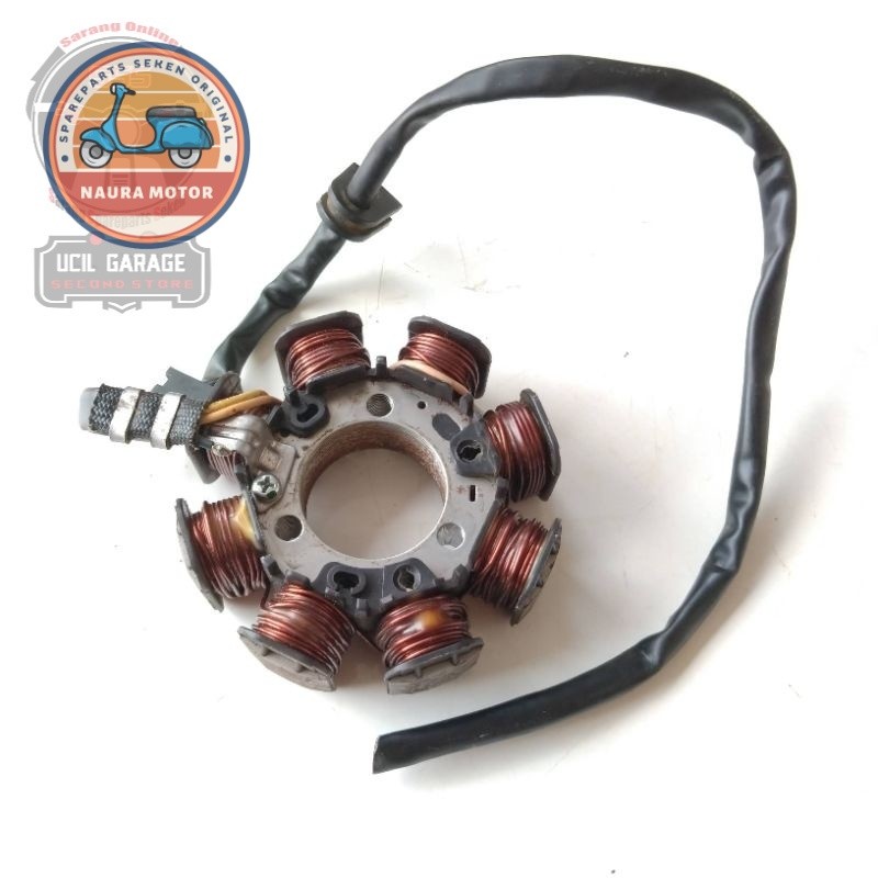 ORIGINAL SPUL SPULL STATOR KAWASAKI NINJA RR R SS ZX SEKEN ASLI ORIGINAL