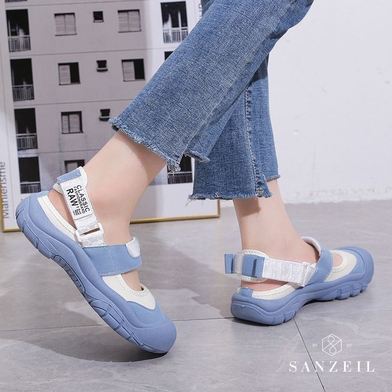STOK TIPIS SANZEIL Lolita Sepatu Flat Wanita 1017