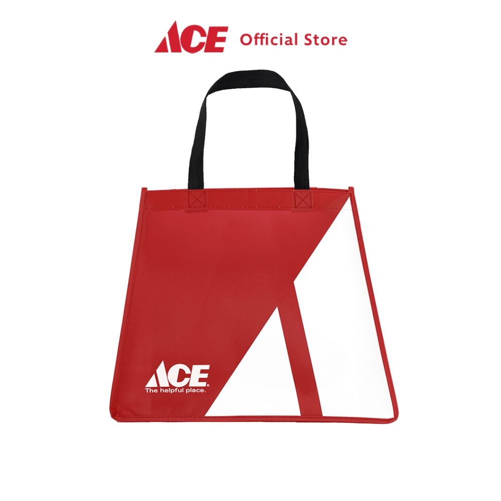 

Ukuran M Tas Belanja Trapezoid - Merah Shopping Bag Kantong Blanja Tote Bag Belanjaan Serbaguna Tas Grosir