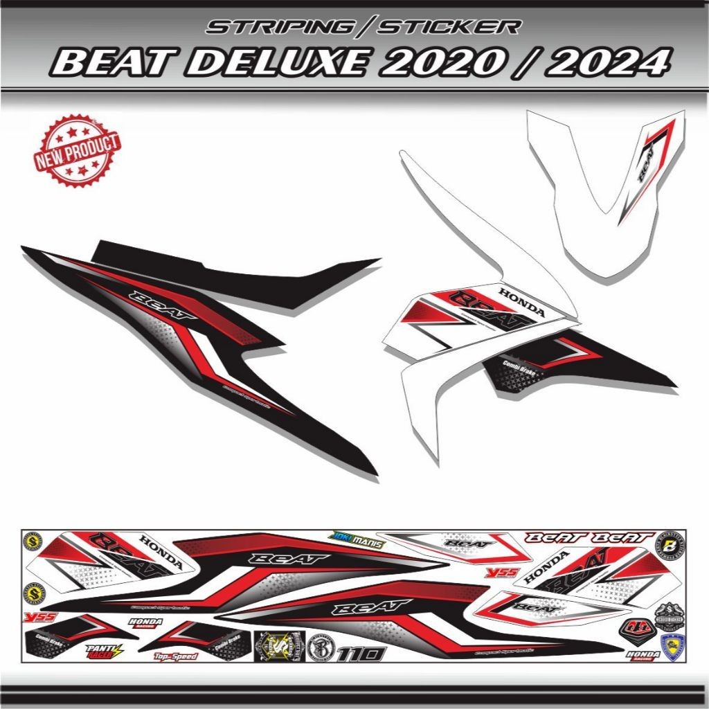COD / STRIPING BEAT DELUXE 2021 VARIASI