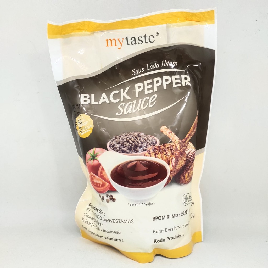 

MY TASTE BLACKPAPER SAUCE 500 GR