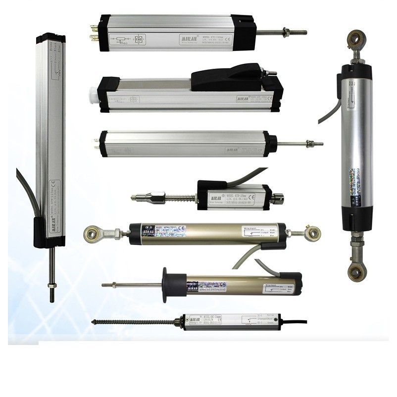 

KTR-100mm spring self-reset rebound linear displacement sensor injection molding machine electronic ruler high precision