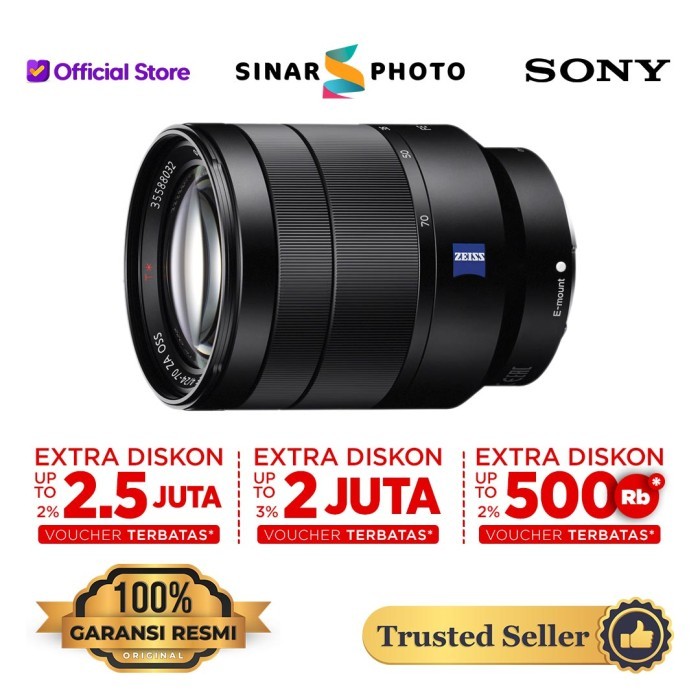 Sony Lens 24-70mm f/4 SEL ZA OSS