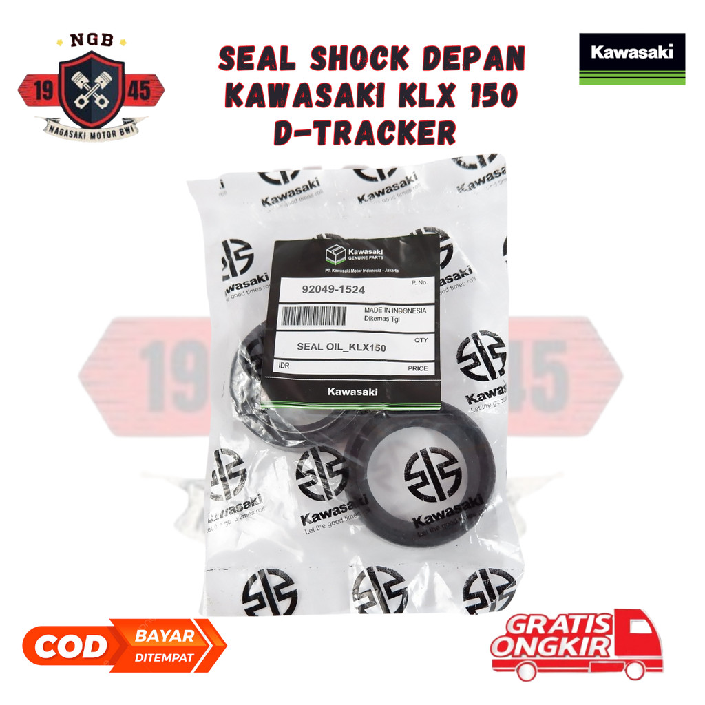 Seal Shock Depan Kawasaki KLX 150 & D-Tracker - Sil Shock Motor KLX 150 - Siel Shock Depan D-Tracker