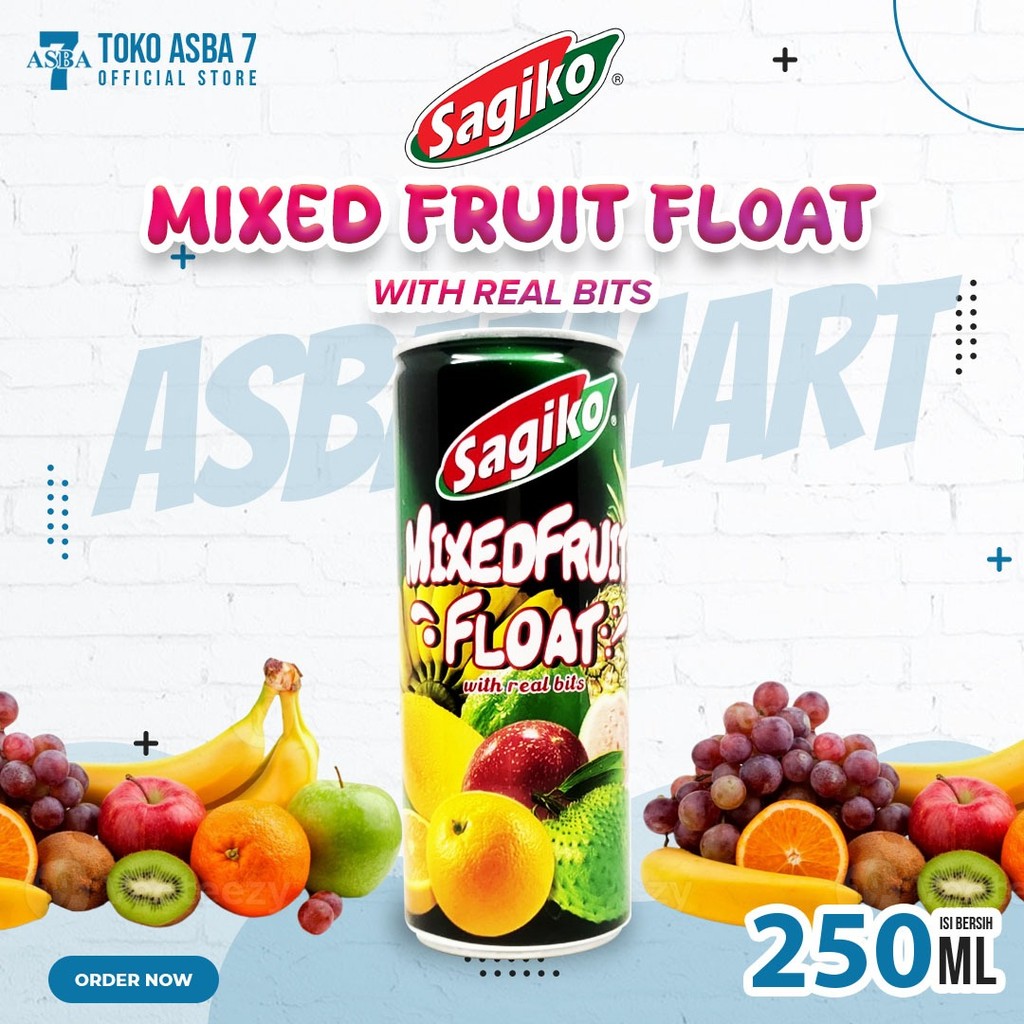 

SAGIKO MIXEDFRUIT FLOAT 250 ML