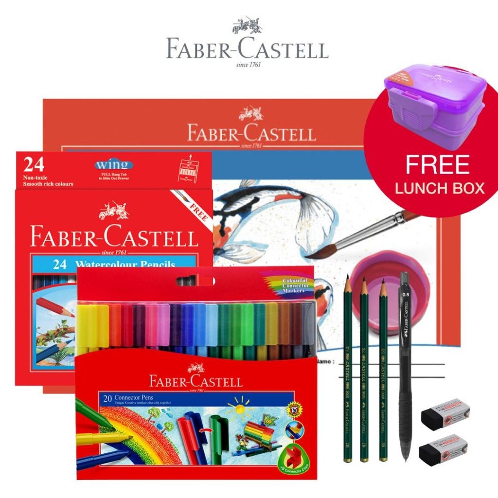 

Faber-Castell Paket Alat Tulis Kreatif Kembali ke Sekolah Back To School