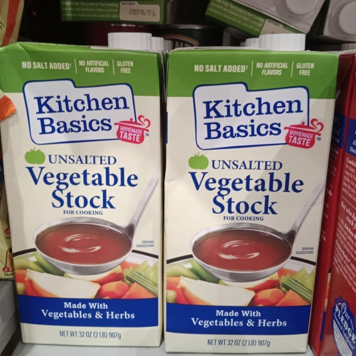 

Kitchen Basics Unsalted Vegetable Stock 907 gr