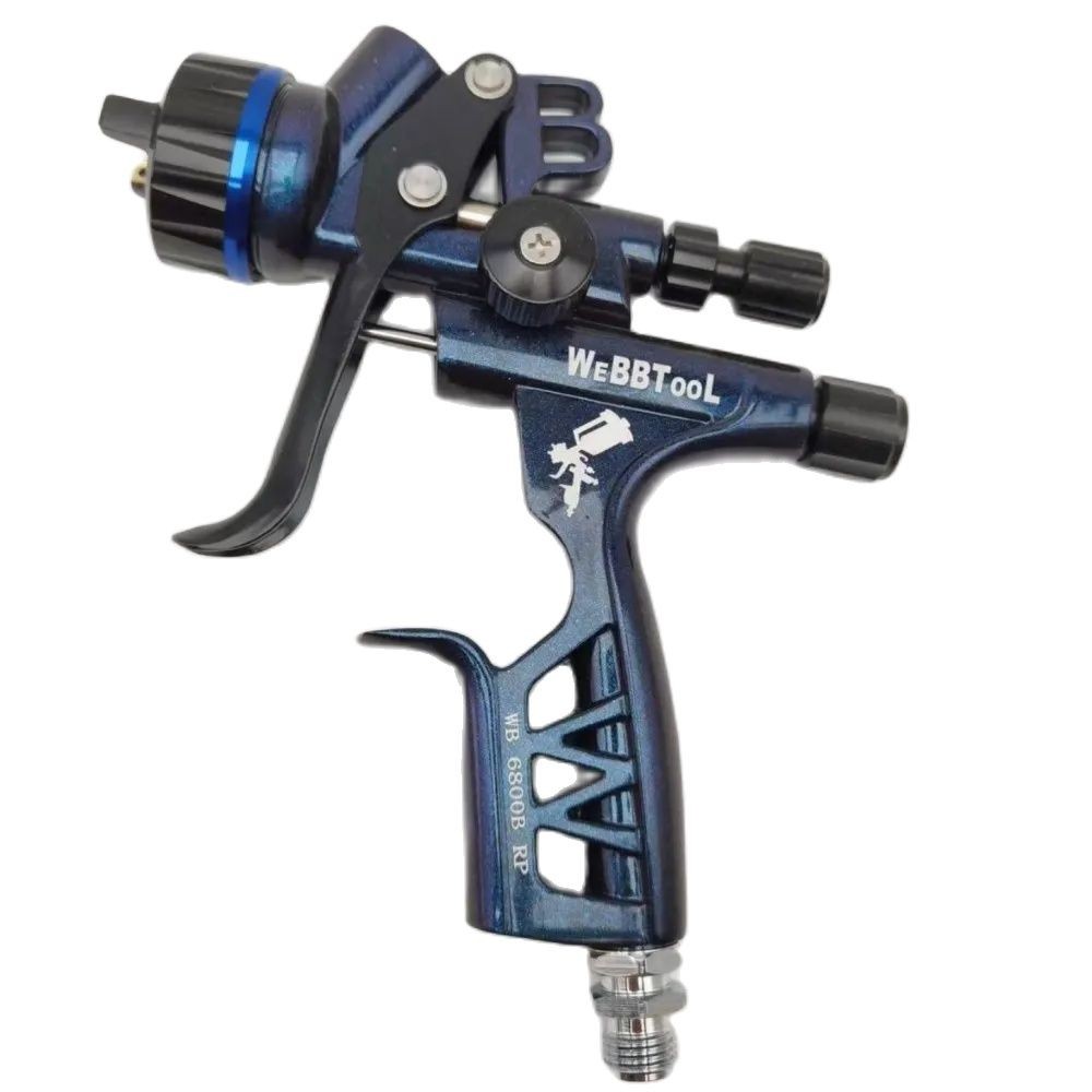 

6800B RP Paint Spray Gun New Car Spray Varnish Spray Guns High Atomization Sprayer 1.3MM Stainless Steel Nozzle Airbrush