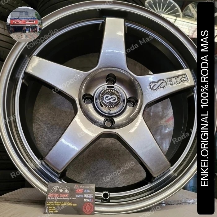 Velg Enkei Performance EV5 Original R17inch (Raize,Rocky,Yaris,Jazz)
