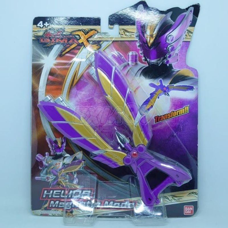 Bima X Helios Magnetic Mode Bandai Action Figure KSMbersaudara