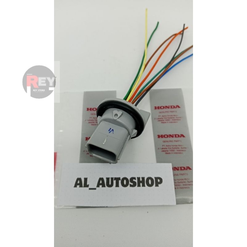 Soket Kabel Lampu Depan Headlamp Motor Honda Vario 125 Vario 150 Original
