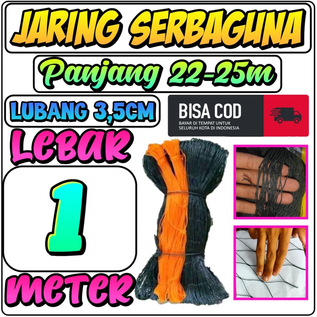 Jaring Pagar Ayam Jaring Ayam Lebar 1 Meter X Panjang 25 Meter