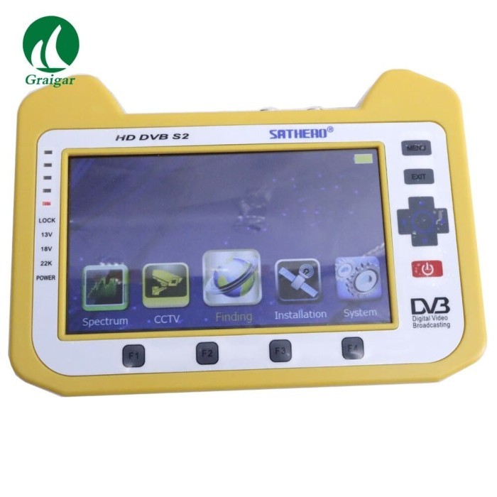 DVB-S2 Digital Satellite Finder Meter SH-900HD HD Satfinder HD