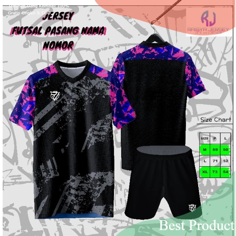 Jersey futsal setelan olahraga dewasa futsal Jersey futsal setelan kaos olahraga pria baju team bola