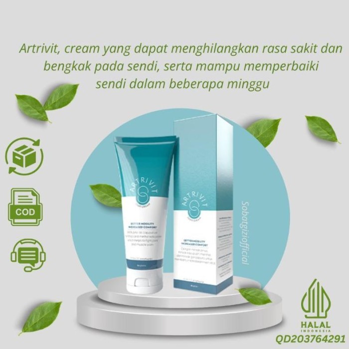 Artrivit Cream Atasi Nyeri Sendi Alami Original BPOM