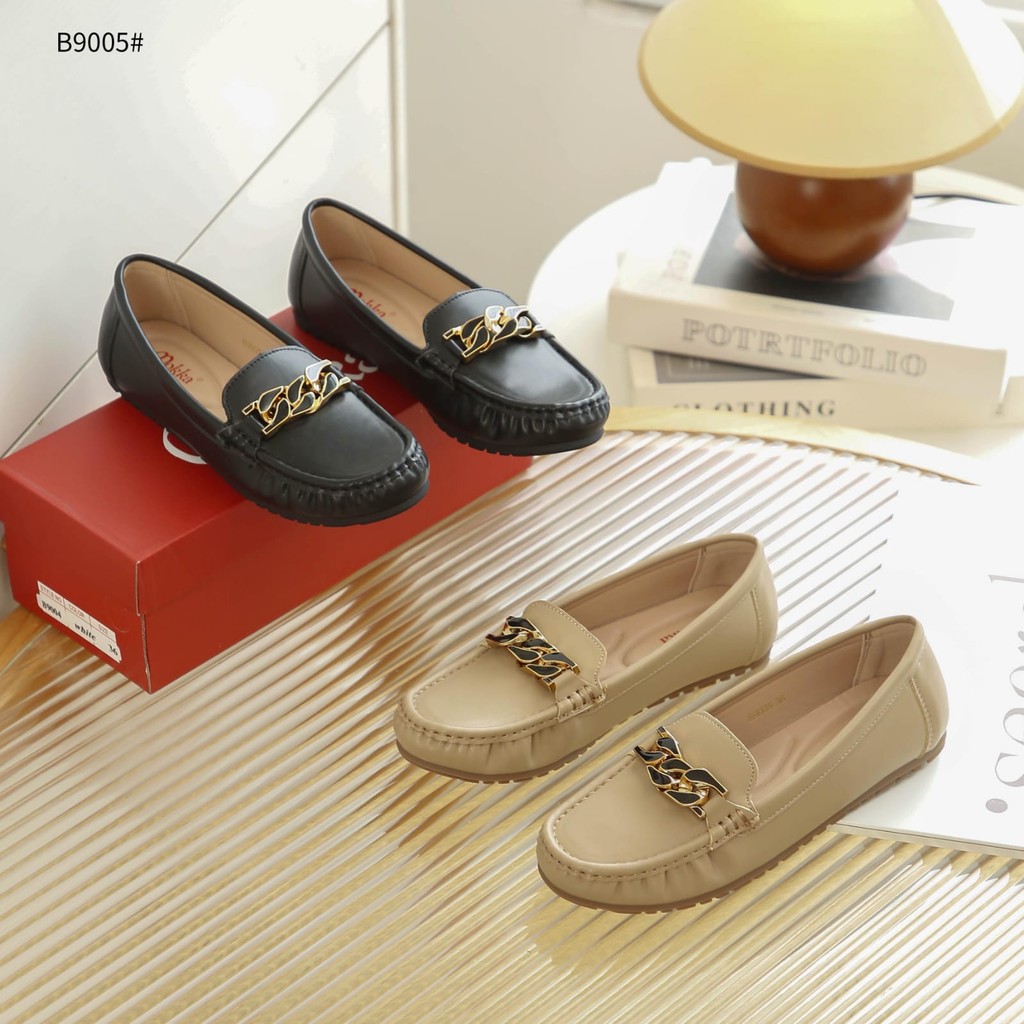 Mokka Loafers Original Brand B9005#