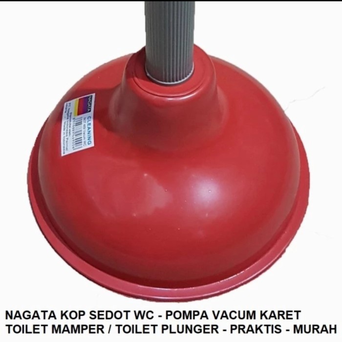 GHM ( NAGATA NGT 469 ) KOP WC / POMPA SEDOT WC MANUAL PLUMBER WC KOP KARET WC x