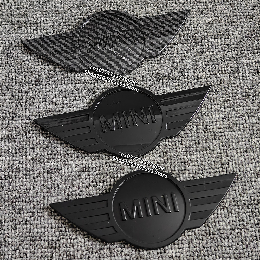

ABS Car Front Hood Rear Trunk Emblem Badge Sticker for BMW Mini Cooper R55 R56 R60 Replacement Logo Auto Accessories