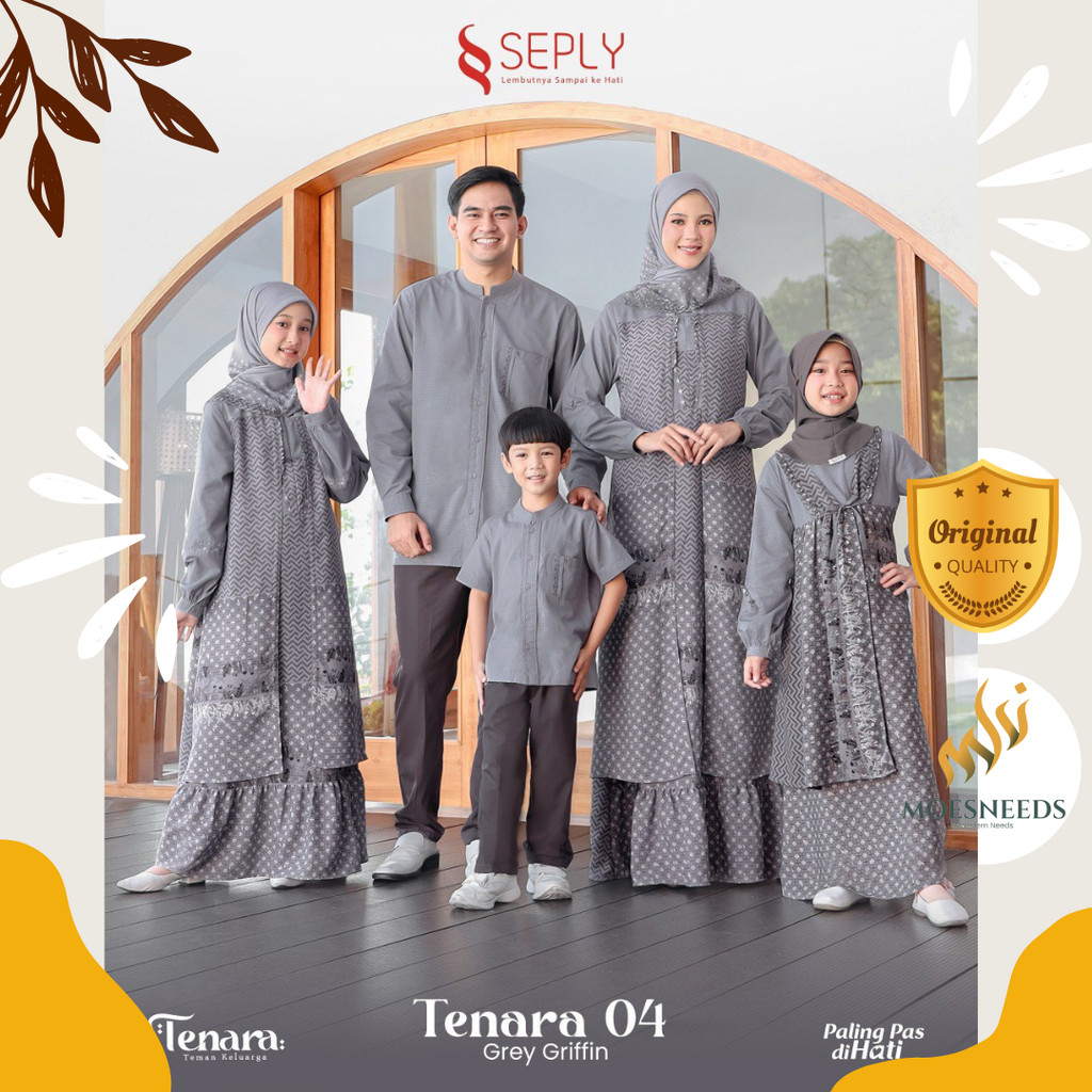 Seply Sarimbit Keluarga Tenara 04 Grey Griffin