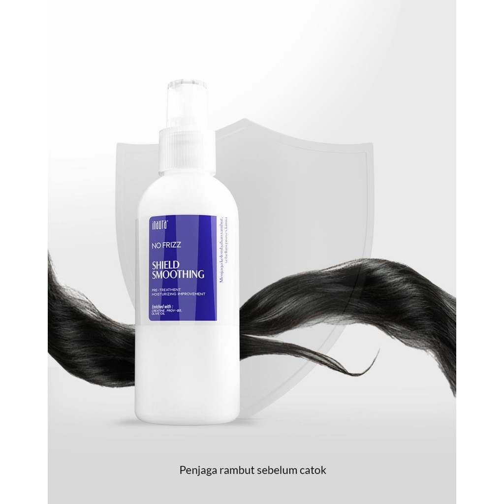 Inaura No Frizz Shield Smoothing 250mL - Vitamin Rambut Spray Inaura
