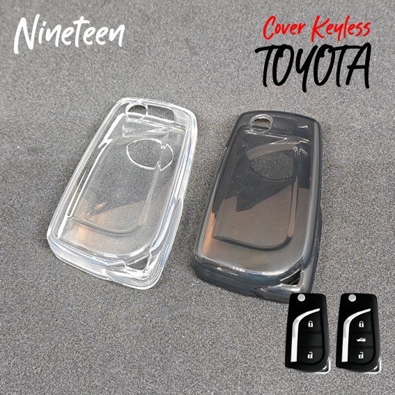 Cover Casing Kunci Remote Mobil Toyota Innova Reborn