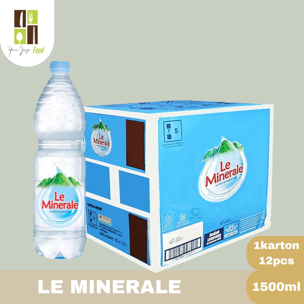

Le-Minerale / Air Mineral Kemasan 1500ml x 12pcs