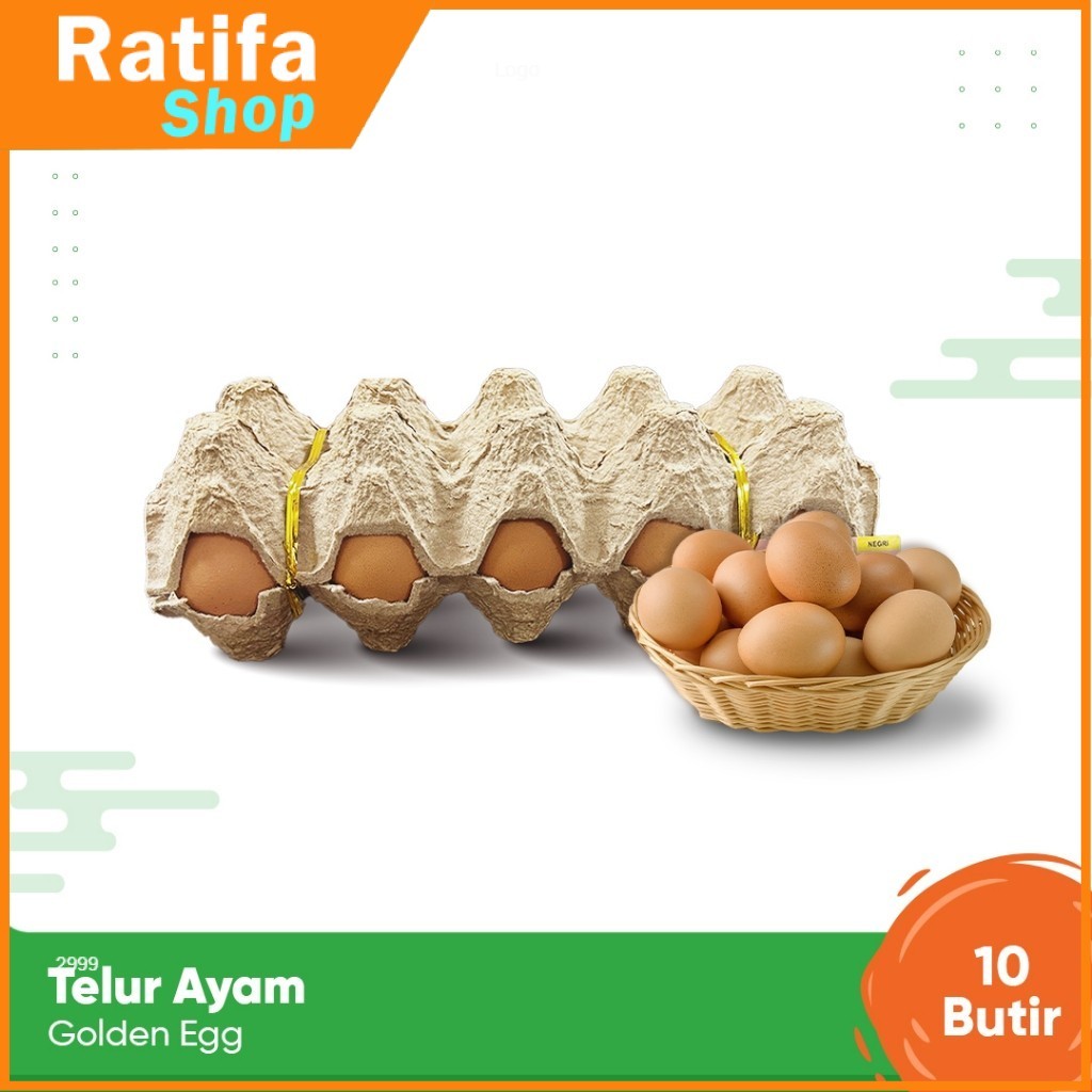 

Telur Ayam Negeri Super Grade A - 1 Pack Isi 10 Butir