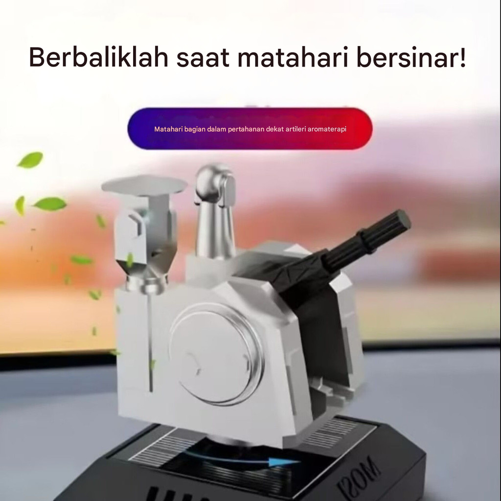 Atap Meriam Close-Quarter/Dekorasi Mobil/Dekorasi Mobil Berputar Tenaga Surya Model/Dekorasi Meriam 