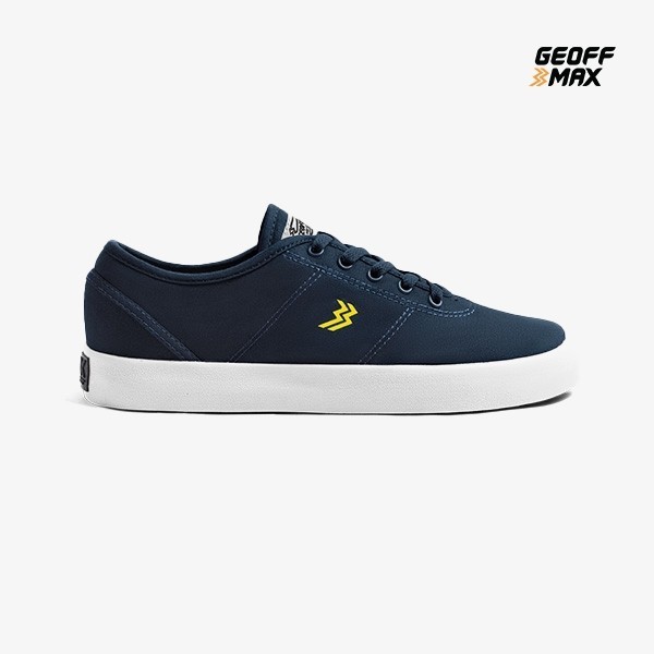 Geoff Max - Ethan Navy White | Sepatu Pria Wanita Sneakers Casual Kuliah Terlaris