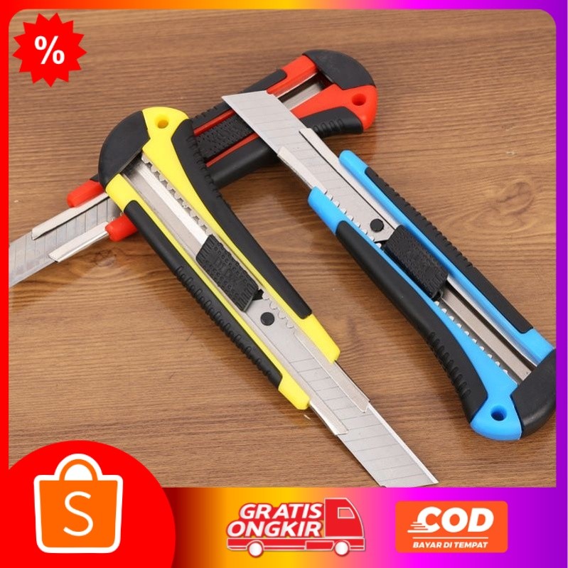 

Pisau Cutter/ Cutter Besar/ Pisau Cutter Stainless steel/ Pemotong Kartas