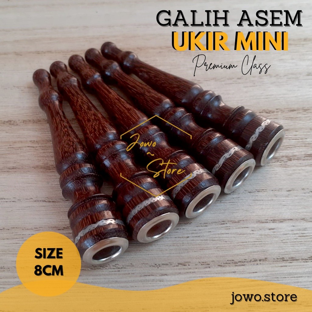 Grosir cangklong rokok galih asem mini pipa rokok kayu