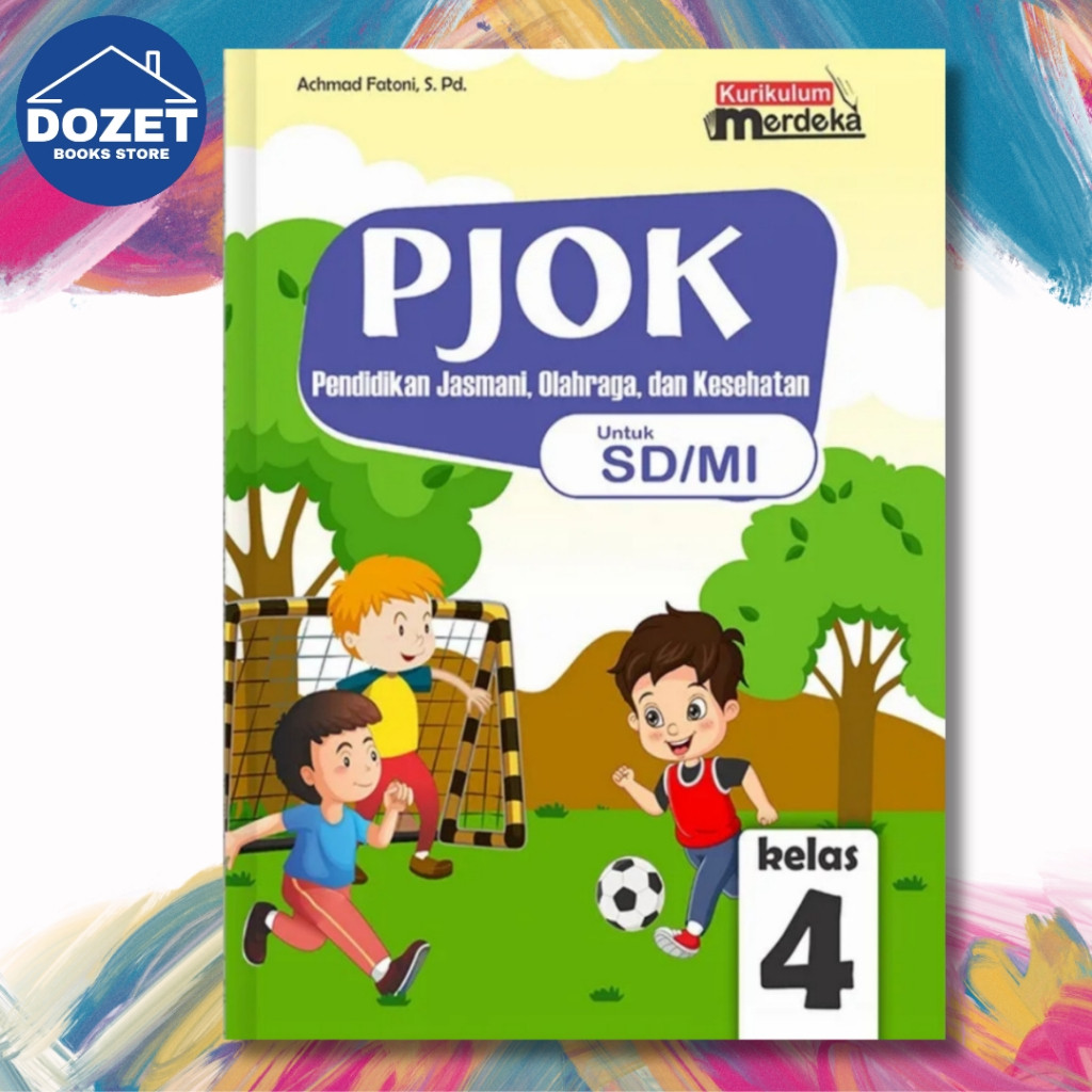 Buku PJOK kelas 4 SD kurikulum merdeka